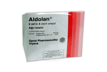ALDOLAN 100 MG/2 ML 25 AMPUL